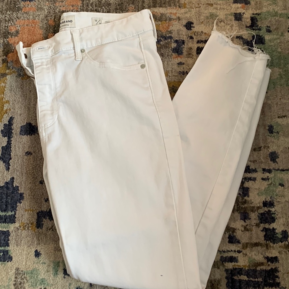 Lucky Brand white skinny Jean